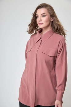 Рубашка 874-2 терракот Anelli