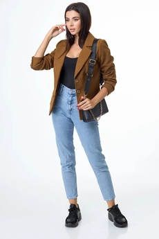 Жакет 876 горчица Anelli