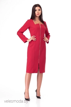 Платье 891 красный Anelli