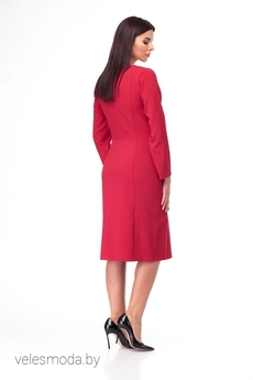 Платье 891 красный Anelli