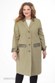 Пальто 913 фисташка Anelli
