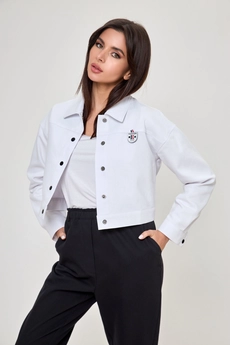 Жакет 962 бел Anelli