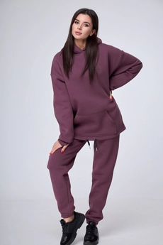 Спортивный костюм 976 бакалажан Anelli