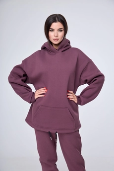 Спортивный костюм 976 бакалажан Anelli