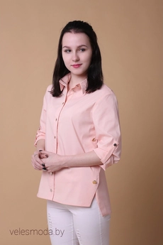 Рубашка 108-19 персик AnnLine