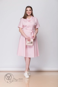Платье 1197 розовый Anna Majewska