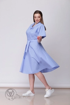 Платье 1197 синий Anna Majewska