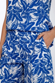 Костюм с шортами 1470 голубой Anna Majewska