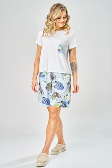 Костюм домашний с шортами 1551 Anna Majewska