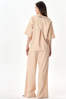 Брюки 1014B-2 бежевый Art Ribbon