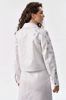 Жакет 1144G мультиколор Art Ribbon