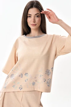 Футболка 3652T песок Art Ribbon