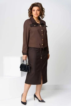 Костюм с юбкой 1507 Асолия