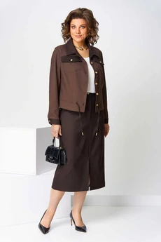 Костюм с юбкой 1507 Асолия