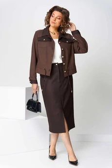 Костюм с юбкой 1507 Асолия