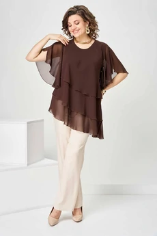 Туника 4100 коричневый Асолия