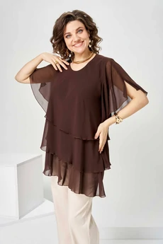 Туника 4100 коричневый Асолия