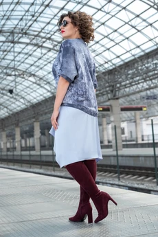 Юбка 1184 голубая Avanti