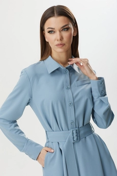 Платье 189 голубой BARBARA