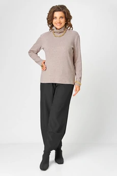 Джемпер 08043 кофейный BLISS