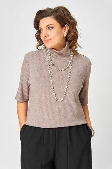 Джемпер 08063 кофейный BLISS