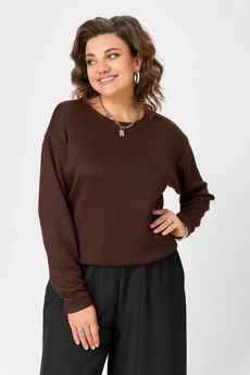 Джемпер 08378 коричневый BLISS