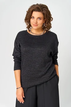 Джемпер 08378 черный BLISS