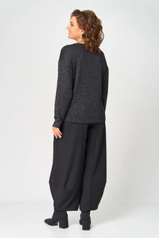 Джемпер 08378 черный BLISS