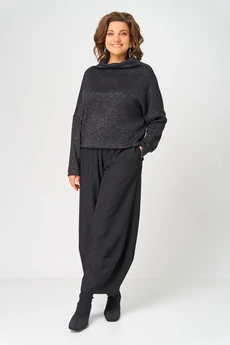 Джемпер 0858 черный BLISS