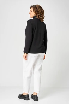 Джемпер 09044 черный BLISS