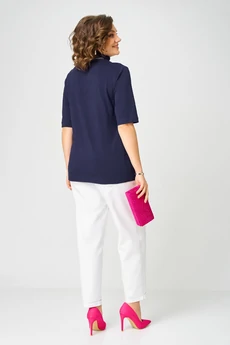 Джемпер 09062 синий BLISS