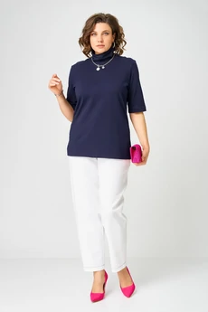 Джемпер 09062 синий BLISS