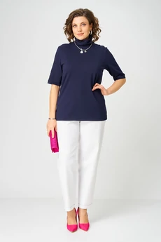 Джемпер 09062 синий BLISS