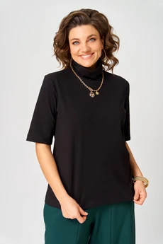 Джемпер 09062 черный BLISS