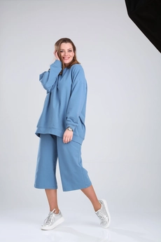 Костюм с шортами 2650 стальной синий BLISS