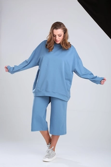 Костюм с шортами 2650 стальной синий BLISS