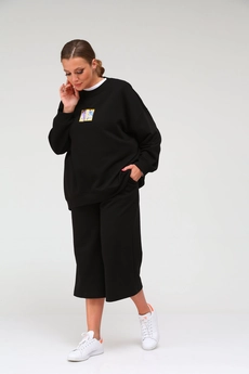 Костюм с шортами 2650 черный BLISS