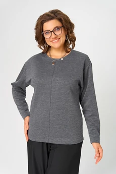 Джемпер 4234 серый BLISS
