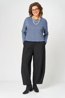 Джемпер 4234 стальной синий BLISS