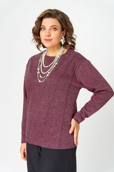 Джемпер 4235 бордовый BLISS