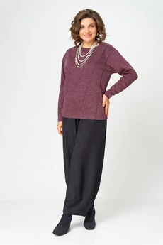 Джемпер 4235 бордовый BLISS