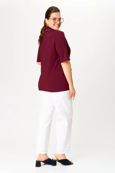 Джемпер 9062 бордовый BLISS