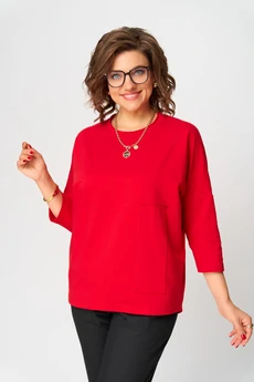 Джемпер 9312 красный BLISS