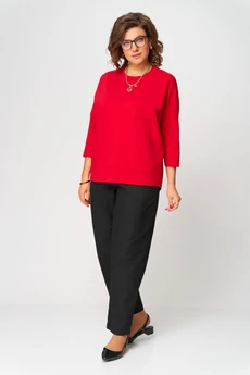 Джемпер 9312 красный BLISS