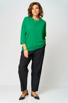 Джемпер 9313 зеленый BLISS