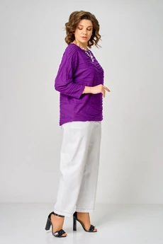 Джемпер 9404 фиолетовый BLISS