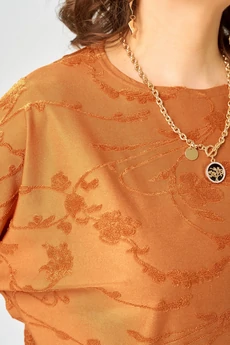 Джемпер 9406 оранжевый BLISS