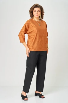 Джемпер 9406 оранжевый BLISS