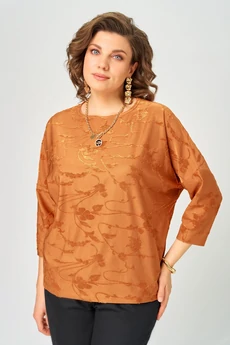 Джемпер 9406 оранжевый BLISS