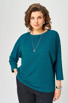 Джемпер 9407 бирюзовый BLISS